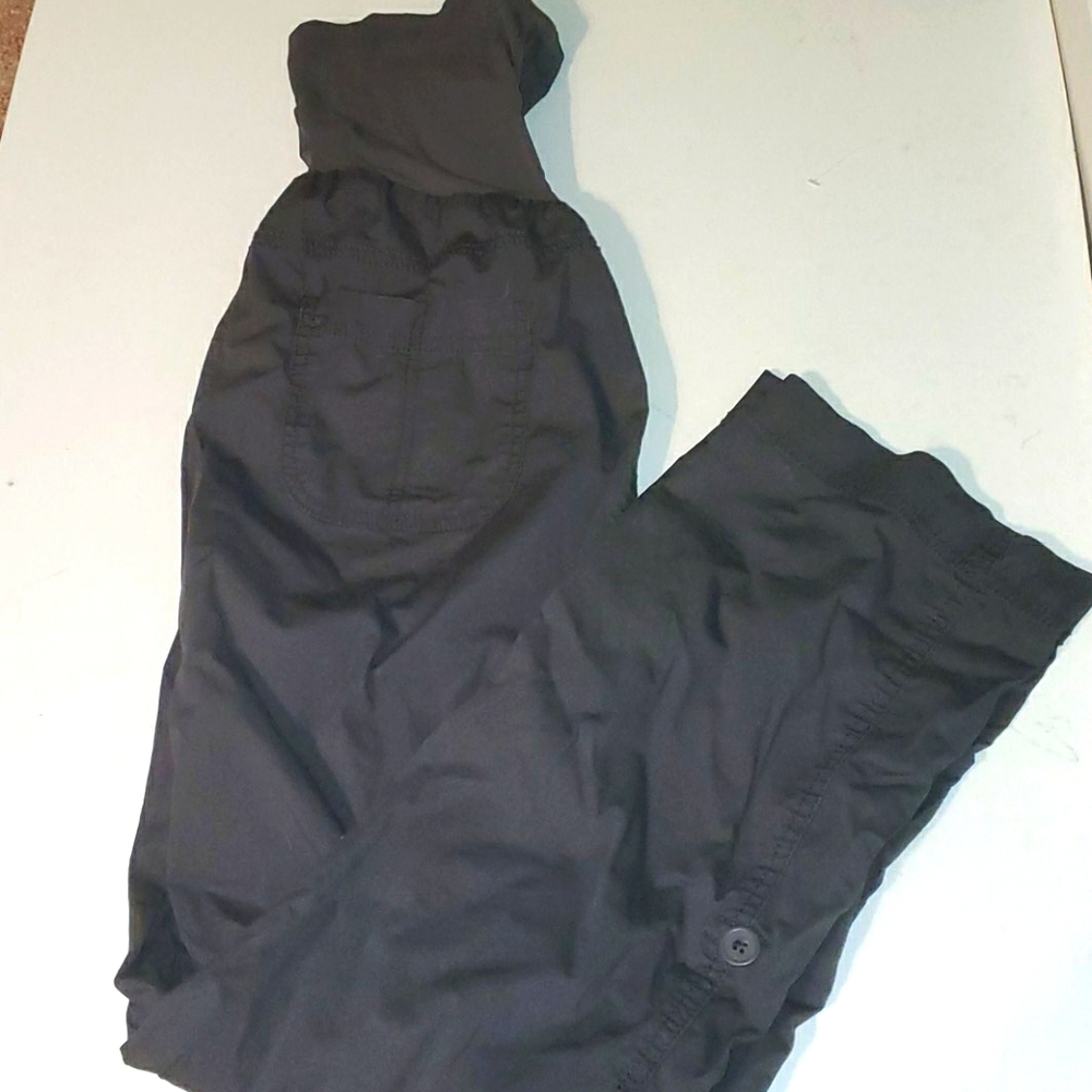 Oh Baby maternity grey casual thin pants with high comfort waistband